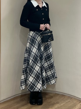 「MISCH MASCH（ミッシュマッシュ）のアイテム」を使った、アトレ川崎店さん（レディース・158cm）の冬コーディネート