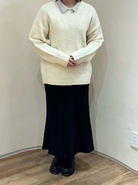 アトレ川崎店さん(レディース・158cm)の冬コーディネート