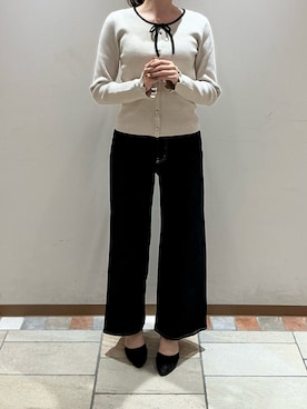 「ORiental TRaffic（オリエンタルトラフィック）のアイテム（パンプス）」を使った、アトレ川崎店さん（レディース・158cm）の秋コーディネート