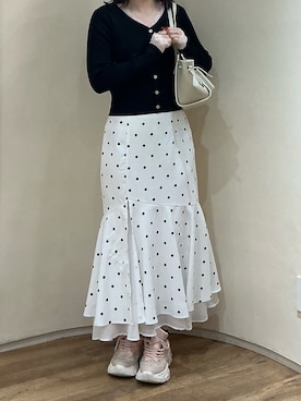 「MISCH MASCH（ミッシュマッシュ）のアイテム」を使った、アトレ川崎店さん（レディース・158cm）の春コーディネート