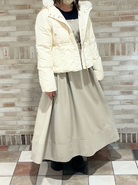 アトレ川崎店さん(レディース・158cm)の冬コーディネート