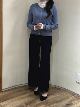 アトレ川崎店さん（レディース・158cm）の秋コーディネート