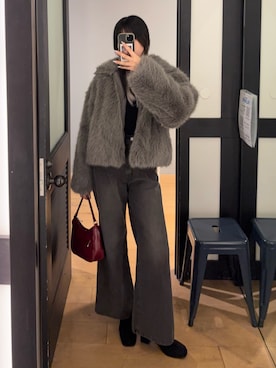 「COLONY 2139（コロニートゥーワンスリーナイン）のアイテム」を使った、minneyu0さん（レディース・168cm）の冬コーディネート