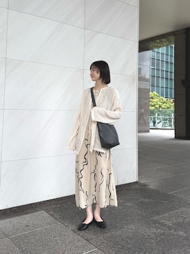 「アイテム（バッグ）」を使った、yuukaさん（レディース・166cm）の夏コーディネート