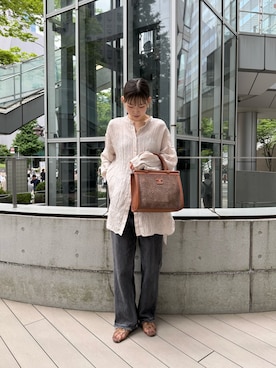 「IACUCCI（イアクッチ）のアイテム」を使った、yuukaさん（レディース・166cm）の夏コーディネート