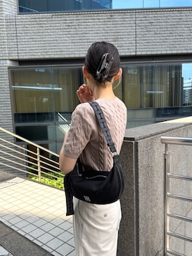 「アイテム（バッグ）」を使った、yuukaさん（レディース・166cm）の夏コーディネート