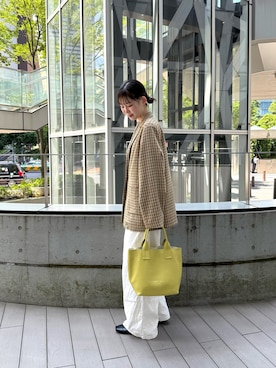 「IACUCCI（イアクッチ）のアイテム」を使った、yuukaさん（レディース・166cm）の夏コーディネート