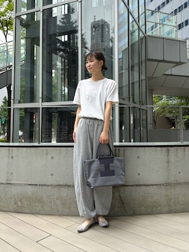 「IACUCCI（イアクッチ）のアイテム」を使った、yuukaさん（レディース・166cm）の夏コーディネート