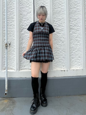 「jouetie（ジュエティ）のアイテム」を使った、AMANEさん（レディース・163cm）の夏コーディネート