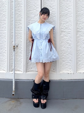 AMANEさん(レディース・163cm)の夏コーディネート
