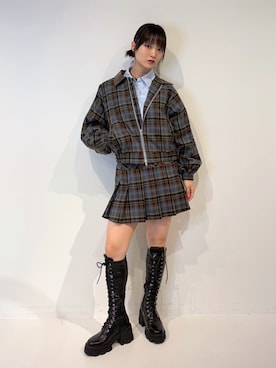 AMANEさん(レディース・163cm)の夏コーディネート