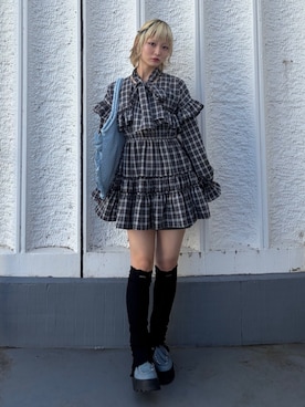 AMANEさん（レディース・163cm）の冬コーディネート