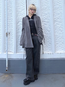 AMANEさん（レディース・163cm）の冬コーディネート