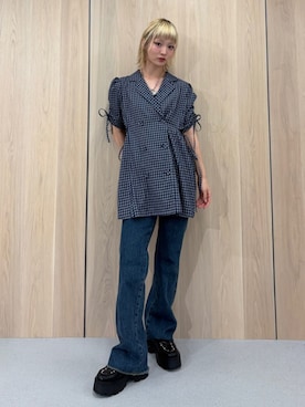 AMANEさん（レディース・163cm）の春コーディネート