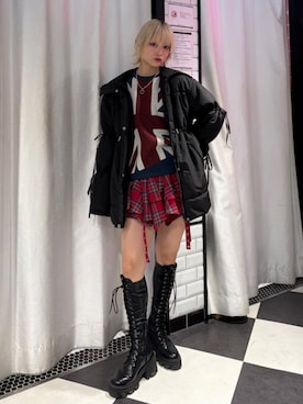 AMANEさん（レディース・163cm）の冬コーディネート