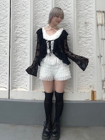 jouetie フリルレースワンピース jouetie（ジュエティ）の「フリルレースワンピース オケージョンドレス