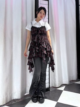 AMANEさん（レディース・163cm）の夏コーディネート