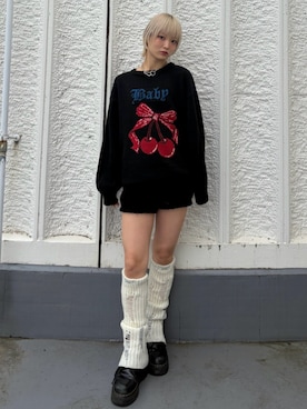 AMANEさん（レディース・163cm）の冬コーディネート