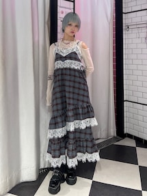 レースドッキングキャミワンピース｜ジュエティ（jouetie）公式通販