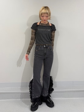 AMANEさん(レディース・163cm)の冬コーディネート