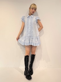 フロントフリルチュニックシャツ｜ジュエティ（jouetie）公式通販