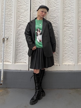 AMANEさん（レディース・163cm）の冬コーディネート