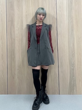 AMANEさん(レディース・163cm)の夏コーディネート