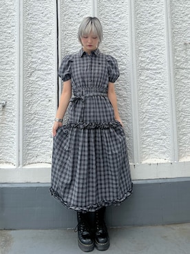 「jouetie（ジュエティ）のアイテム」を使った、AMANEさん（レディース・163cm）の夏コーディネート