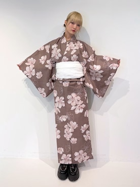 AMANEさん（レディース・163cm）の夏コーディネート