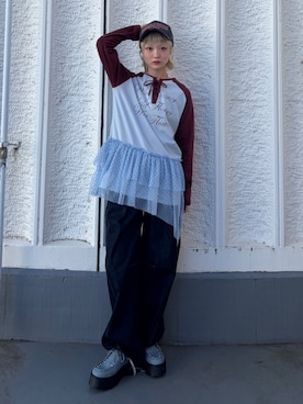 AMANEさん（レディース・163cm）の冬コーディネート