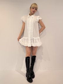 フロントフリルチュニックシャツ｜ジュエティ（jouetie）公式通販