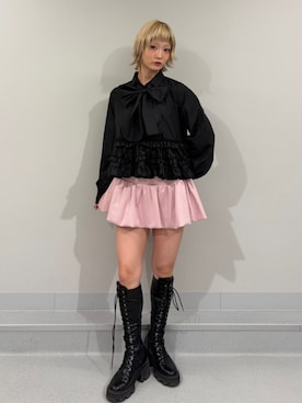 AMANEさん(レディース・163cm)の冬コーディネート