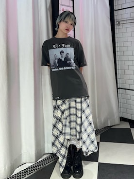 AMANEさん（レディース・163cm）の春コーディネート