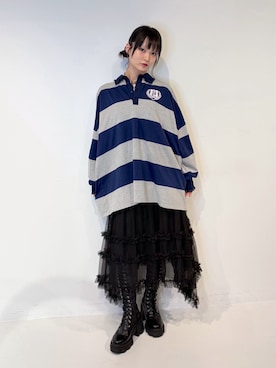 AMANEさん(レディース・163cm)の夏コーディネート