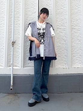 AMANEさん（レディース・163cm）の夏コーディネート