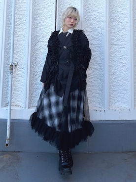 AMANEさん（レディース・163cm）の冬コーディネート