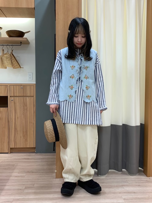 セール】【M/Lサイズ】コクーンデニムパンツ（その他パンツ