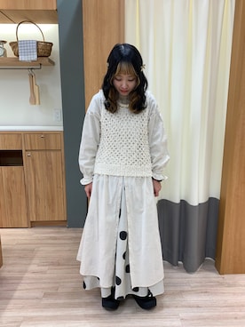 つさん（レディース・152cm）の冬コーディネート