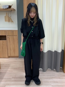 「Samansa Mos2（サマンサ モスモス）のアイテム（パンツ）」を使った、つさん（レディース・152cm）の春コーディネート