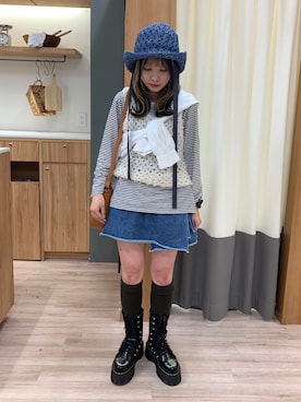 つさん（レディース・152cm）の春コーディネート