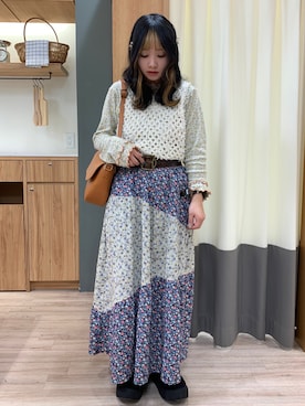 つさん（レディース・152cm）の冬コーディネート