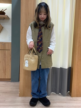 つさん（レディース・152cm）の春コーディネート