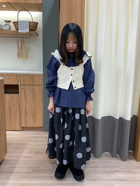 つさん（レディース・152cm）の冬コーディネート