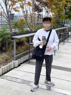 「THE SHINZONE（ザ　シンゾーン）のアイテム（スウェット）」を使った、hirokoさん（レディース・160cm）の秋コーディネート