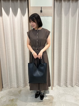 「アイテム（ワンピース/ドレス）」を使った、ʚ モトヤマɞさん（レディース・160cm・20代）の夏コーディネート