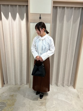 「Te chichi（テチチ）のアイテム」を使った、ʚ モトヤマɞさん（骨格ウェーブ・レディース・160cm）の秋コーディネート
