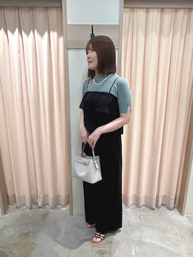 「Te chichi（テチチ）のアイテム」を使った、ʚ モトヤマɞさん（骨格ウェーブ・レディース・160cm）の夏コーディネート
