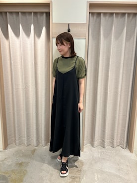 「アイテム（ワンピース/ドレス）」を使った、ʚ モトヤマɞさん（レディース・160cm・20代）の夏コーディネート