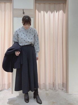 「Te chichi TERRASSE（テチチテラス）のアイテム」を使った、ʚ モトヤマɞさん（骨格ウェーブ・レディース・160cm）の秋コーディネート