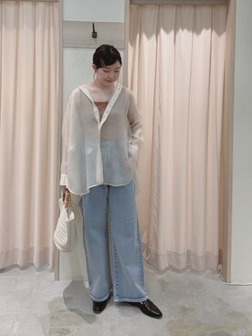 「Te chichi（テチチ）のアイテム」を使った、ʚ モトヤマɞさん（骨格ウェーブ・レディース・160cm）の春コーディネート
